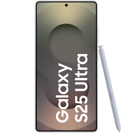 Samsung Galaxy S25 Ultra Titanium Whitesilver - Vorne