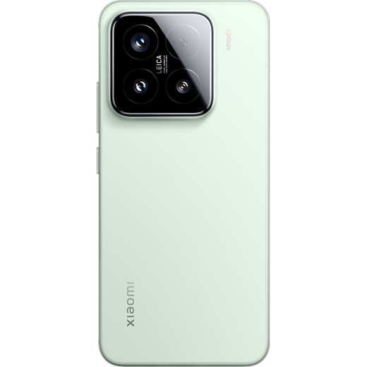 Xiaomi 15 Green - Hinten