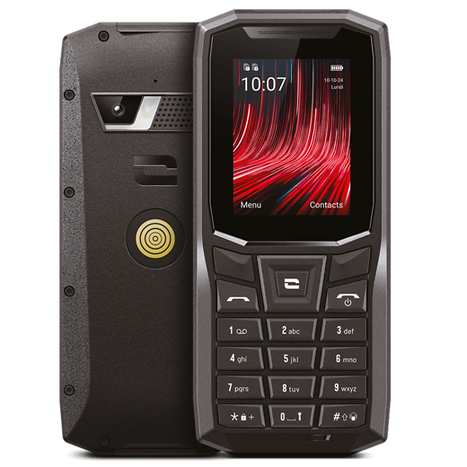 Crosscall CORE-S5 Schwarz - Vorne/Hinten