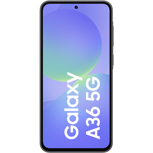 Samsung Galaxy A36 5G Awesome Black - Vorne