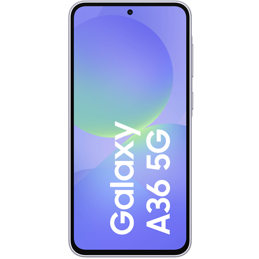 Samsung Galaxy A36 5G Awesome Lavender - Vorne