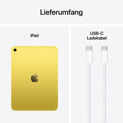 Apple iPad (2025) A16 Gelb - Gallerie 5