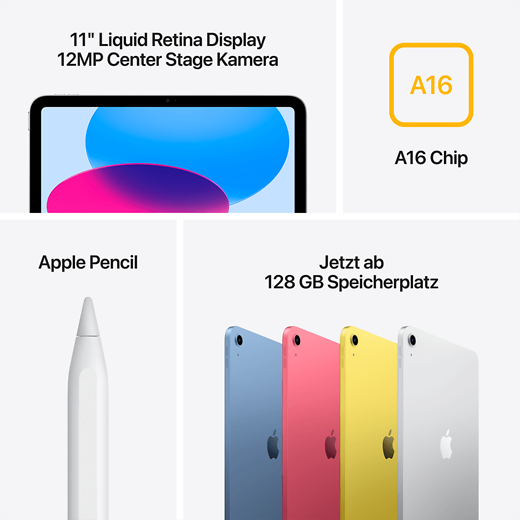 Apple iPad (2025) A16 Silber - Gallerie 4