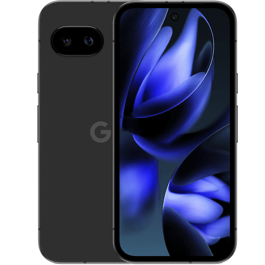 Google Pixel 9a Obsidian - Vorne/Hinten