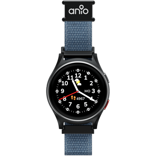 Anio 6 Kinder Smartwatch Blau - Gallerie 2