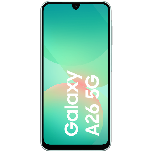 Samsung Galaxy A26 5G Mint - Vorne