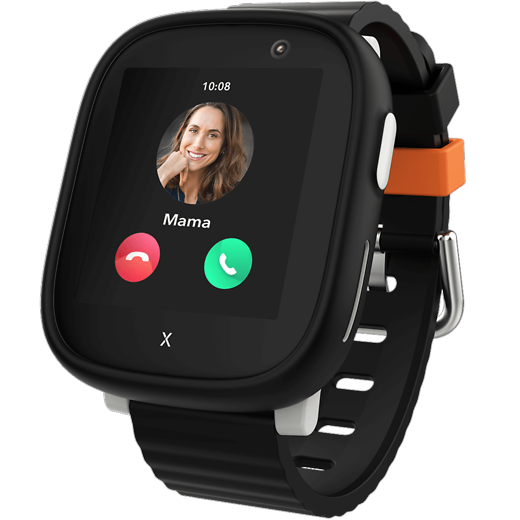XPLORA Kids Watch X6 Play eSIM (Neuwertig) Black - Vorne