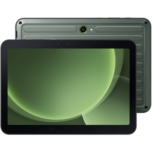 Samsung Galaxy Tab Active5 Pro 5G Enterprise Edition Green - Vorne/Hinten