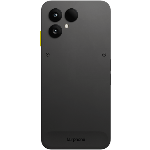 Fairphone 6 Horizon Black - Hinten