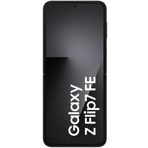 Samsung Galaxy Z Flip7 FE Black - Vorne