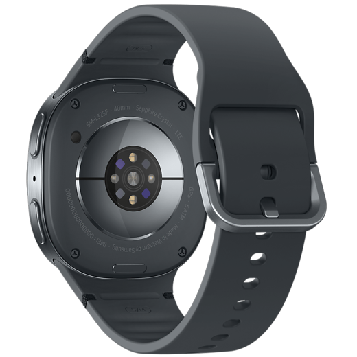 Samsung Galaxy Watch8 LTE 40 mm Graphite - Hinten