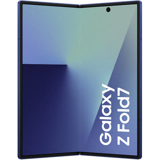 Samsung Galaxy Z Fold7 Blue Shadow - Vorne