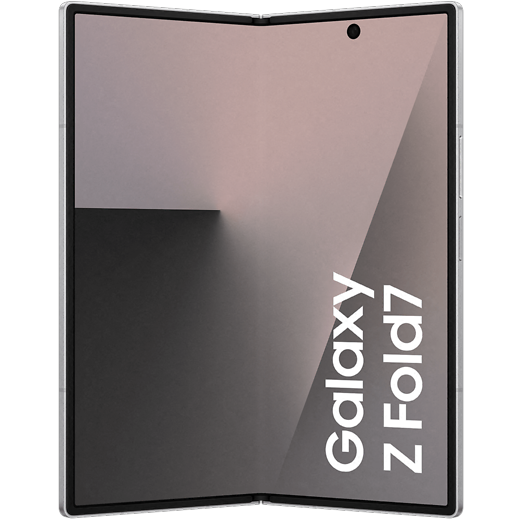 Samsung Galaxy Z Fold7 Silver Shadow - Vorne