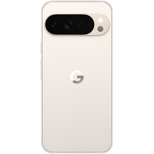 Google Pixel 10 Pro XL Porcelain - Hinten