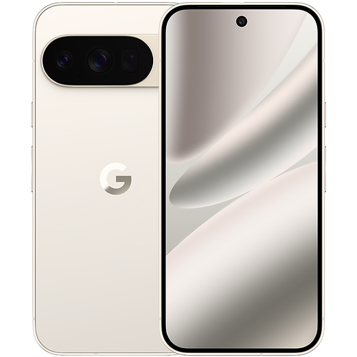 Google Pixel 10 Pro Porcelain - Vorne/Hinten