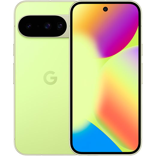 Google Pixel 10 Lemongrass - Vorne/Hinten