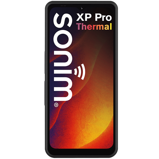 Sonim XP Pro Thermal Schwarz - Vorne