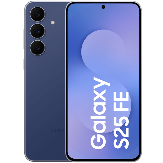 Samsung Galaxy S25 FE Navy - Vorne/Hinten