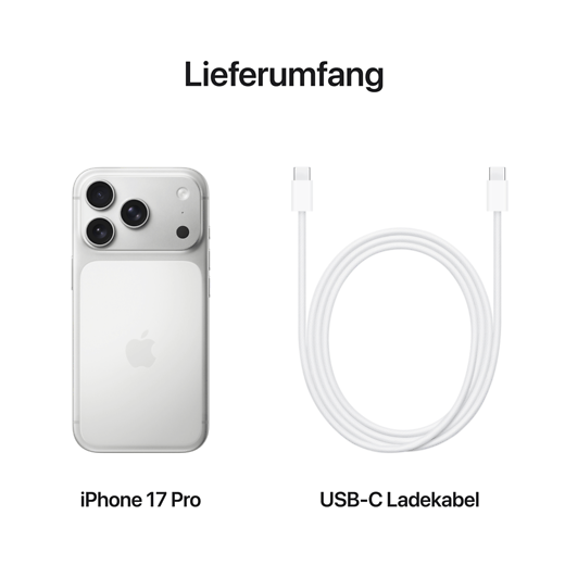 Apple iPhone 17 Pro Silber - Gallerie 5