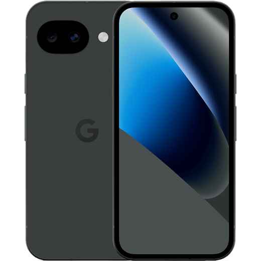 Google Pixel 10a Obsidian - Vorne/Hinten