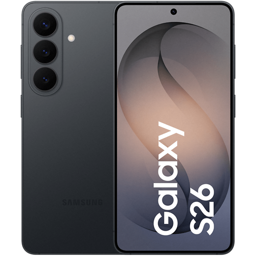 Samsung Galaxy S26 Black - Vorne/Hinten