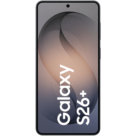 Samsung Galaxy S26+ Black - Vorne