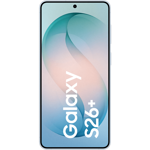 Samsung Galaxy S26+ Sky Blue - Vorne