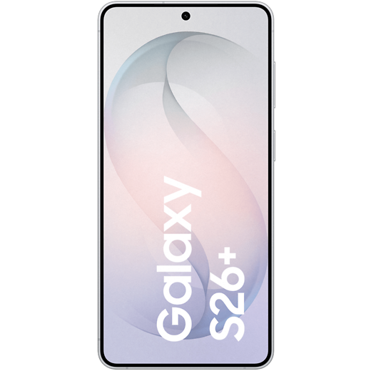 Samsung Galaxy S26+ White - Vorne