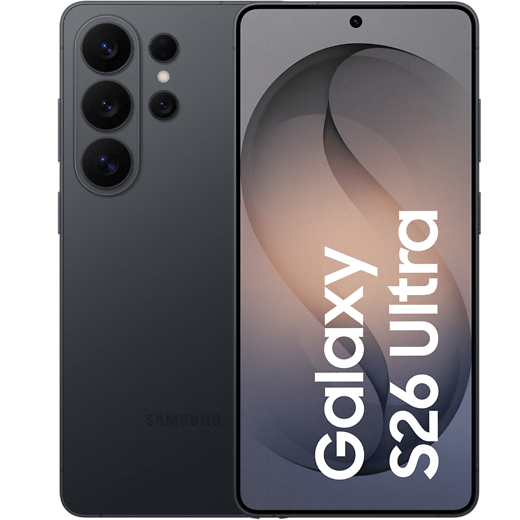 Samsung Galaxy S26 Ultra Black - Vorne/Hinten