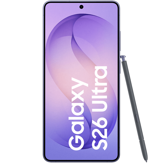 Samsung Galaxy S26 Ultra Cobalt Violet - Vorne