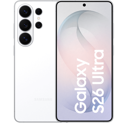 Samsung Galaxy S26 Ultra White - Vorne/Hinten