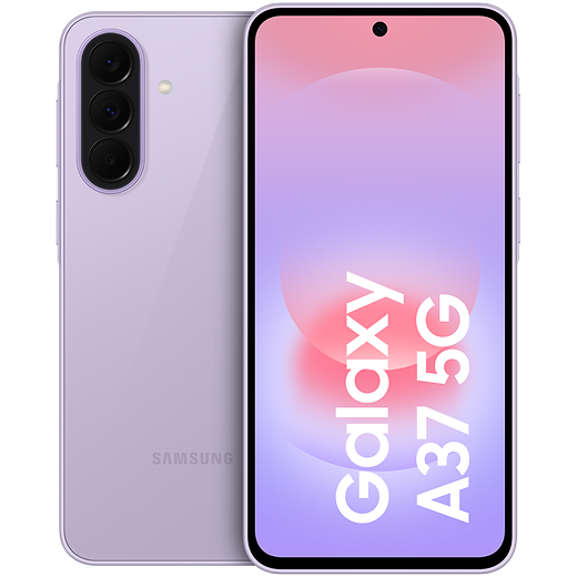 Samsung Galaxy A37 5G Awesome Lavender - Vorne/Hinten