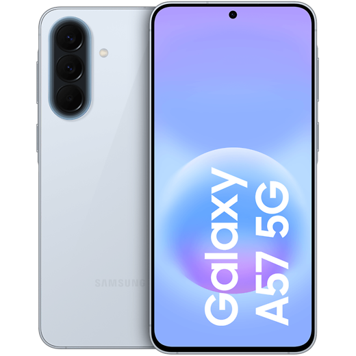 Samsung Galaxy A57 5G Awesome Icyblue - Vorne/Hinten