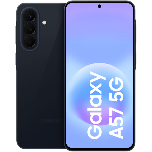 Samsung Galaxy A57 5G Awesome Navy - Vorne/Hinten
