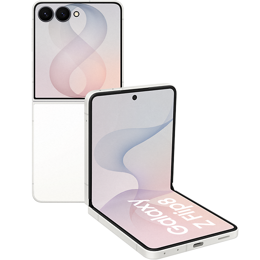 Samsung Galaxy Z Flip8 Cream - Vorne/Hinten