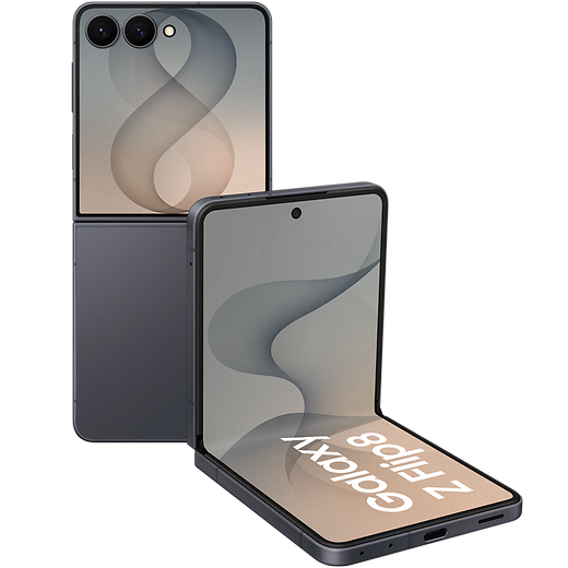Samsung Galaxy Z Flip8 Graphite - Vorne/Hinten