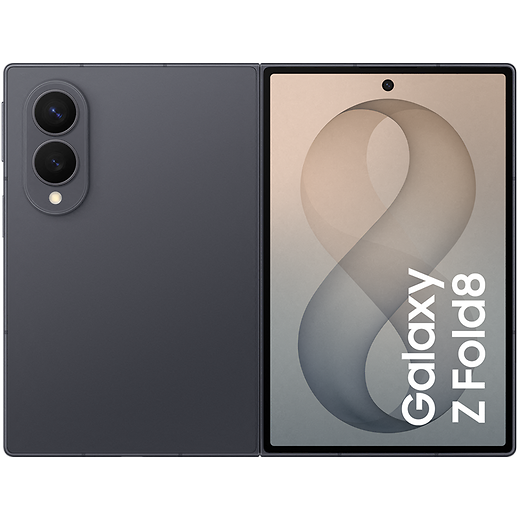 Samsung Galaxy Z Fold8 Graphite - Vorne/Hinten