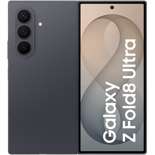 Samsung Galaxy Z Fold8 Ultra Graphite - Vorne/Hinten