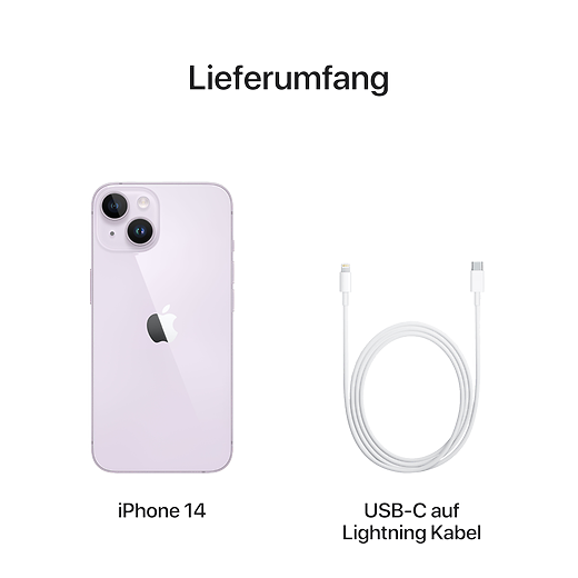 Apple iPhone 14 Violett - Gallerie 5