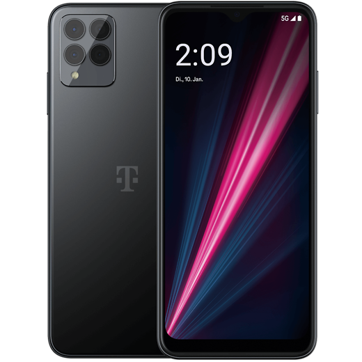 Telekom T Phone Pro Dark Shadow - Vorne/Hinten