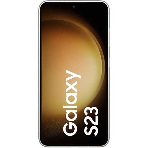 Samsung Galaxy S23 Cream - Vorne