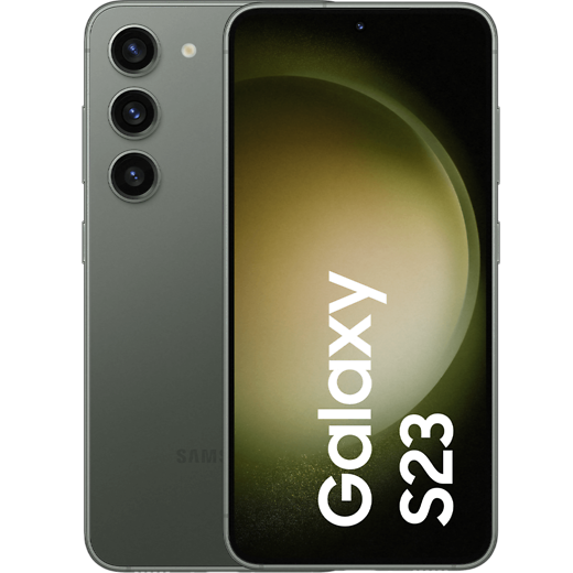 Samsung Galaxy S23 Green - Vorne/Hinten