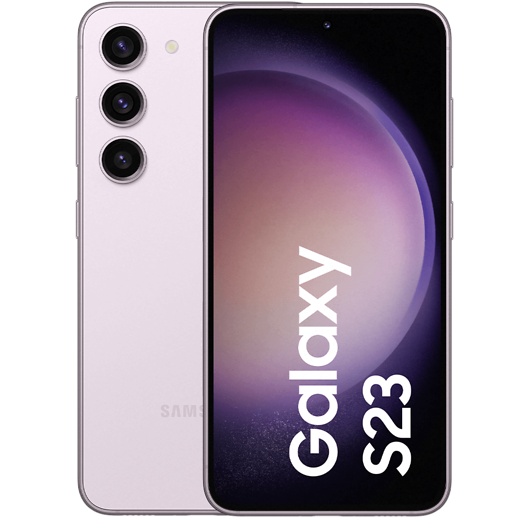 Samsung Galaxy S23 Lavender - Vorne/Hinten