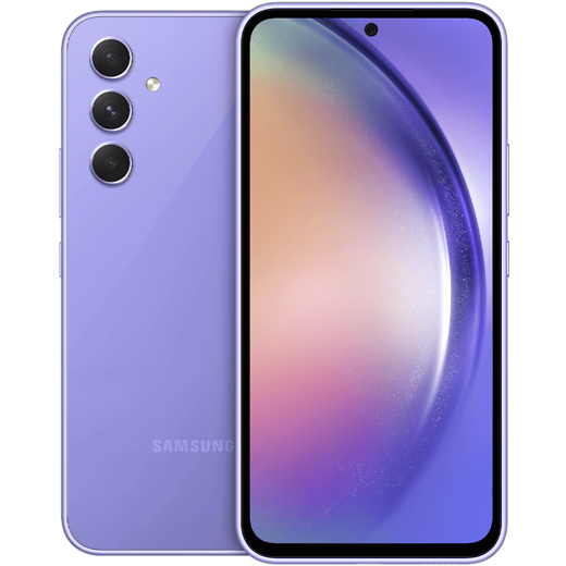Samsung Galaxy A54 5G Awesome Violet - Vorne/Hinten